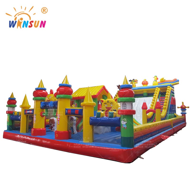 Tema chino de parque infantil inflable gigante