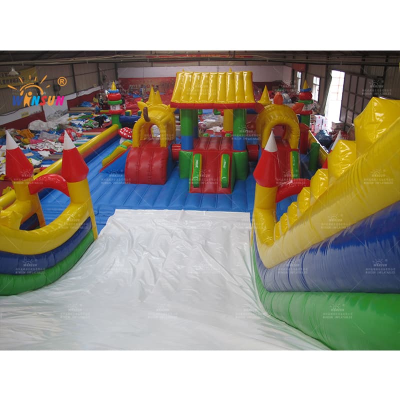 Tema chino de parque infantil inflable gigante