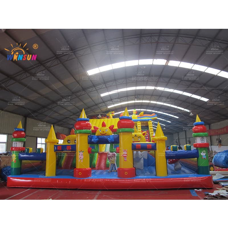 Tema chino de parque infantil inflable gigante