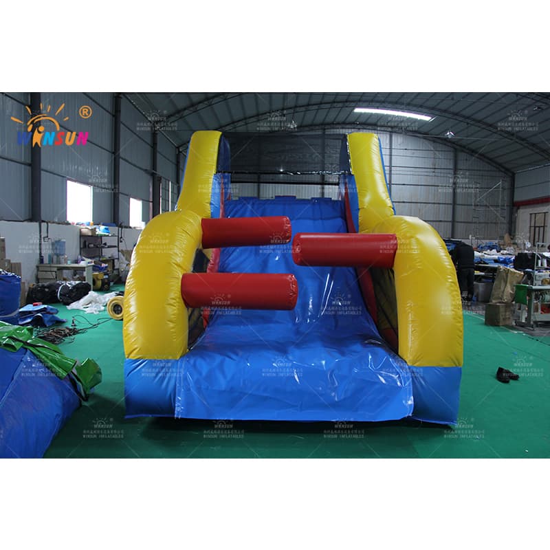 Carrera de obstáculos inflable comercial