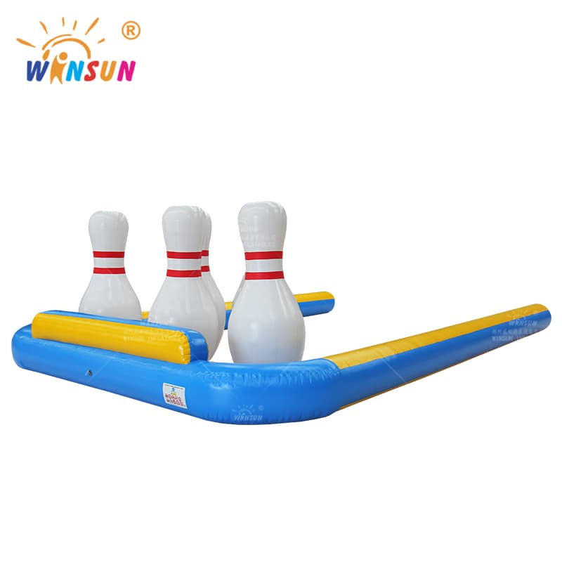 Juego inflable de bolos locos