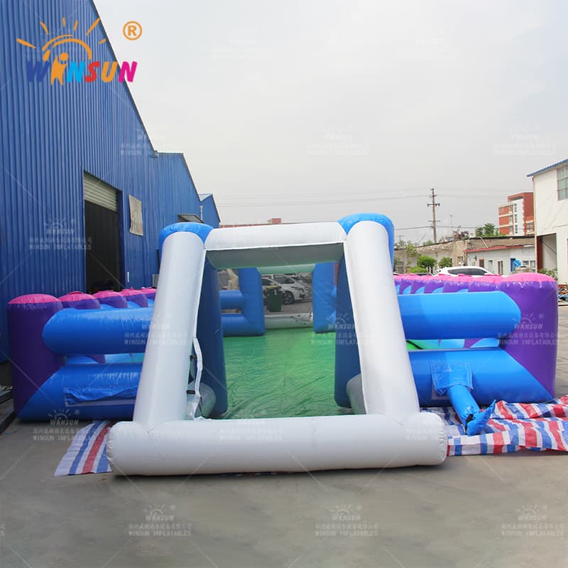 Juego de futbolín humano inflable personalizado