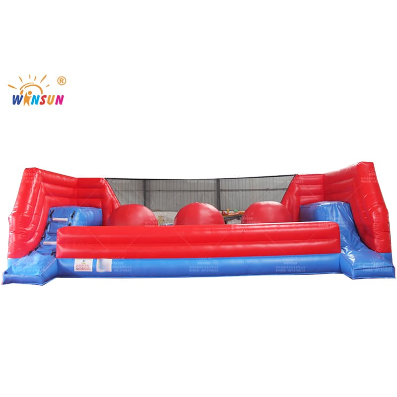 Juego de Wipeout personalizado Carrera de obstáculos inflable