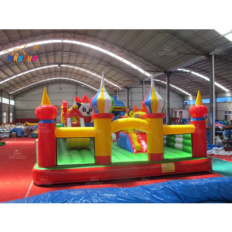 Parque de salto inflable gigante