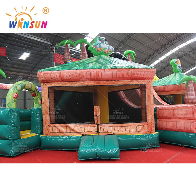 Tema de King-Kong de la casa de salto inflable gigante