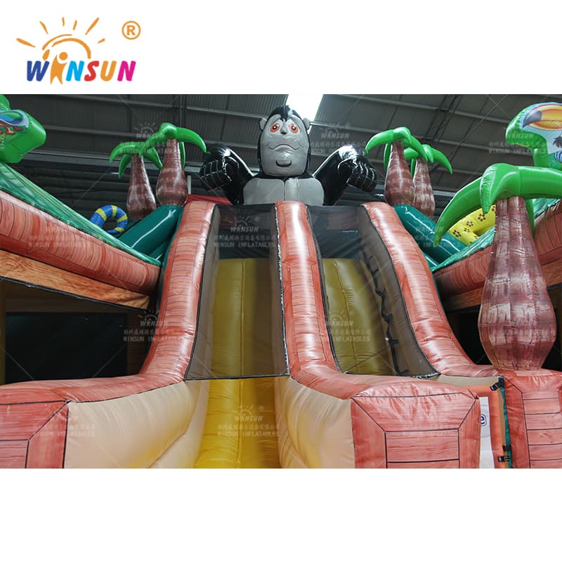 Tema de King-Kong de la casa de salto inflable gigante