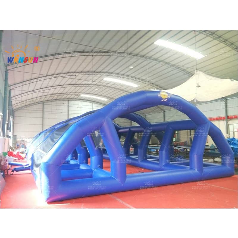 Arena inflable de lucha con globos de agua