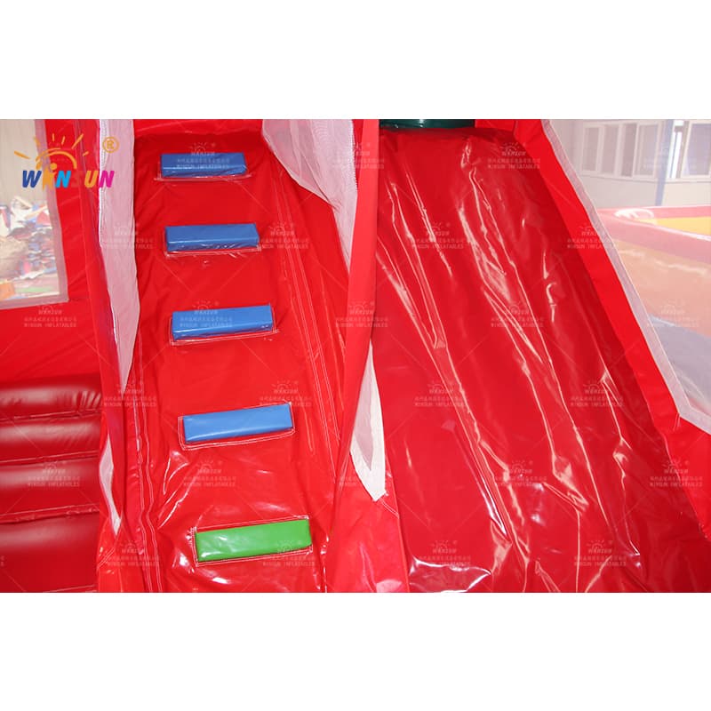 Casa de rebote inflable de Papá Noel para Navidad