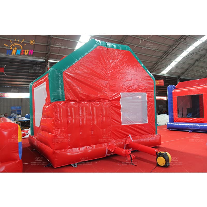 Casa de rebote inflable de Papá Noel para Navidad