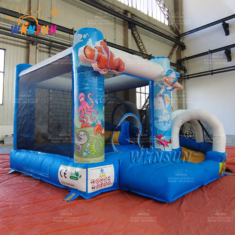 Casa de rebote inflable comercial personalizada