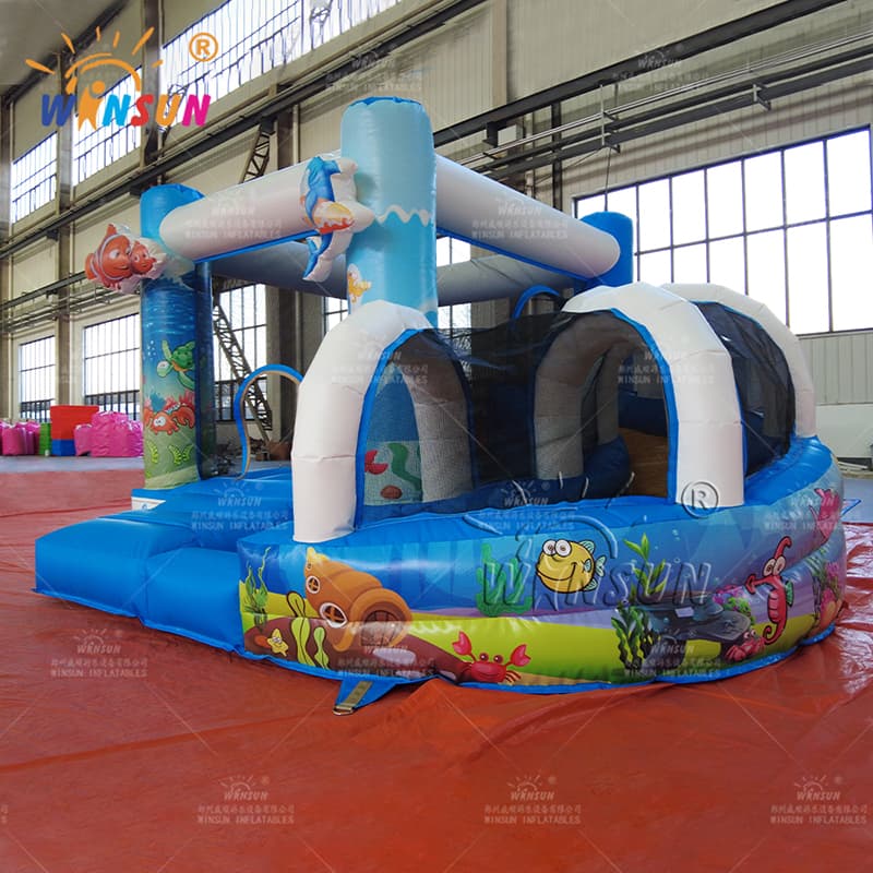 Casa de rebote inflable comercial personalizada