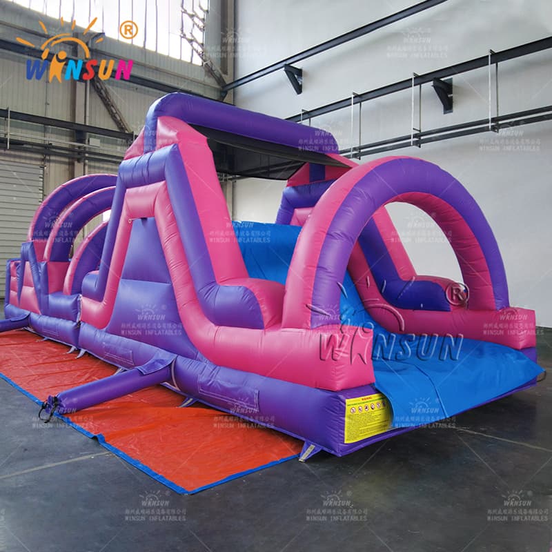 Juego de carrera de obstáculos inflable personalizado