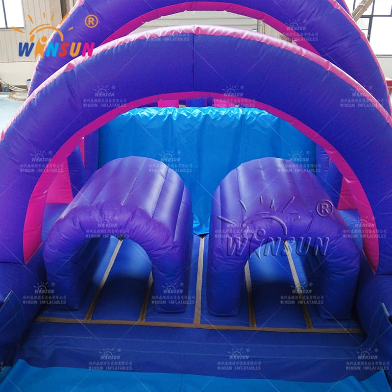 Juego de carrera de obstáculos inflable personalizado