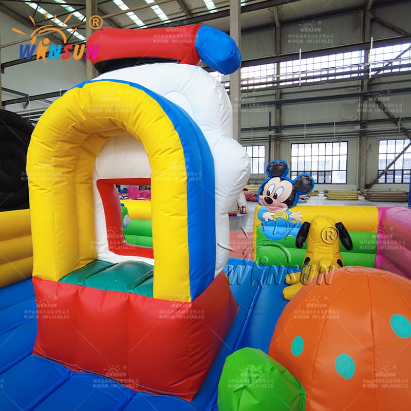 Casa de salto inflable del pato Donald para la venta