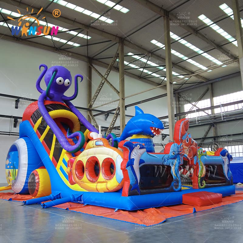 Tema inflable de animales marinos de Funland