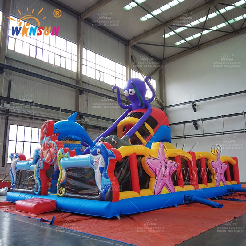 Tema inflable de animales marinos de Funland