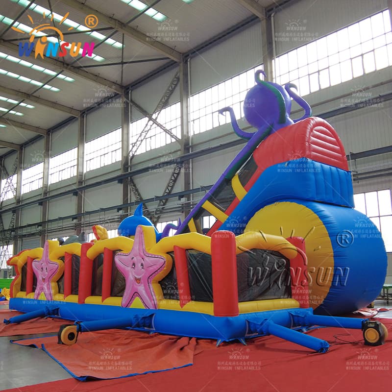 Tema inflable de animales marinos de Funland