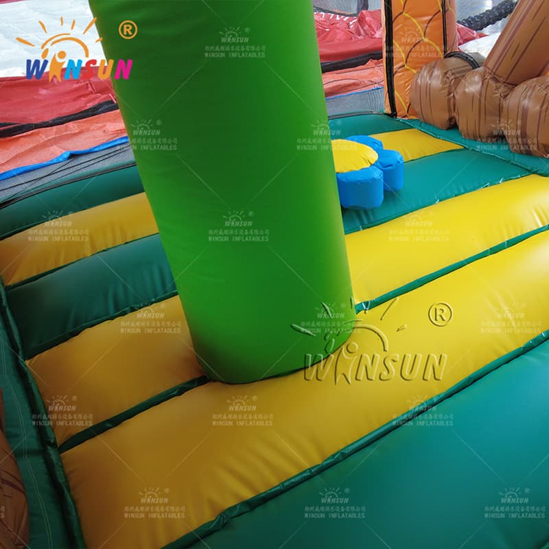 Tema inflable del mono de la casa de la despedida