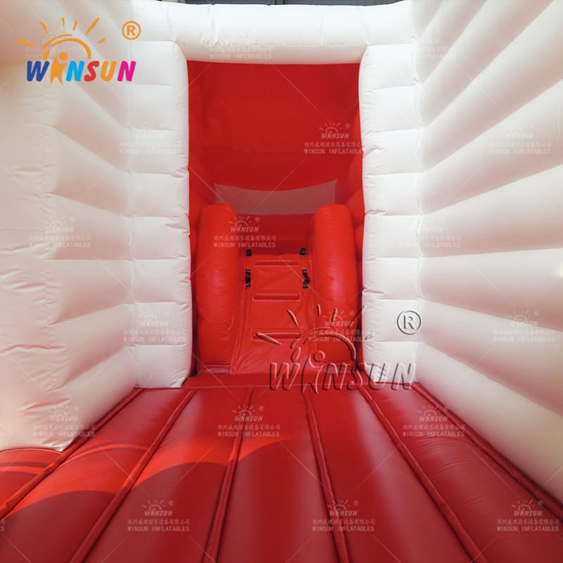 Casa de salto inflable comercial con tema de camión deslizante