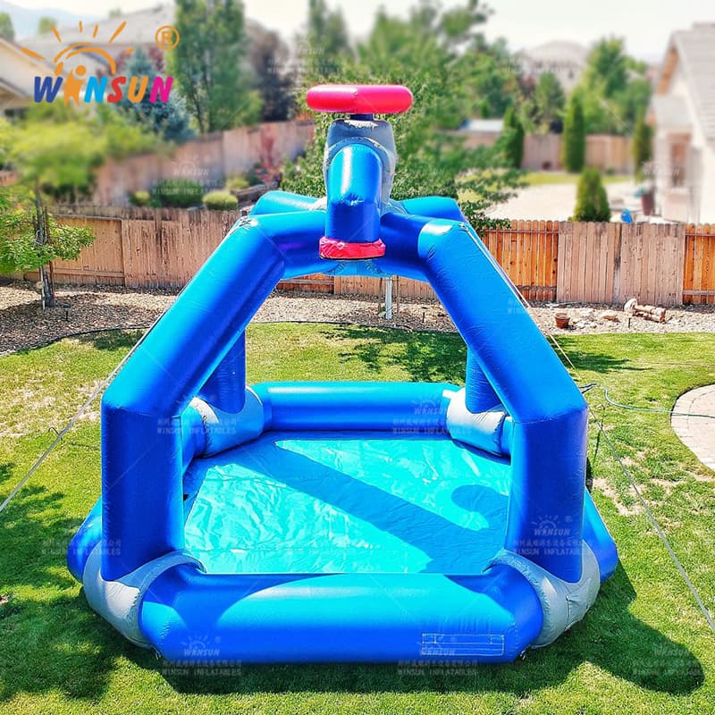 Juego de salpicaduras de agua inflable