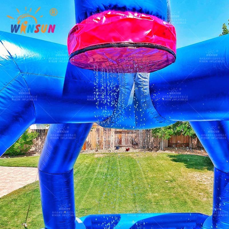 Juego de salpicaduras de agua inflable