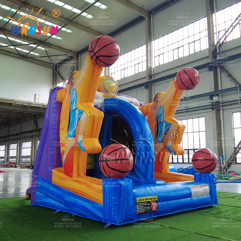 Shooting Stars juego de baloncesto inflable interactivo