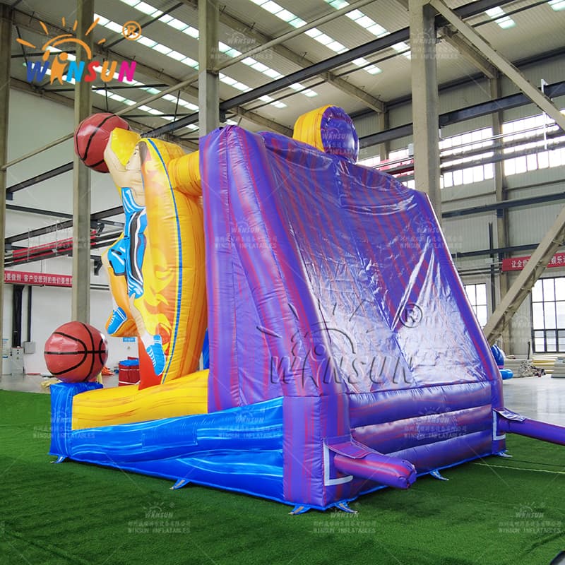 Shooting Stars juego de baloncesto inflable interactivo