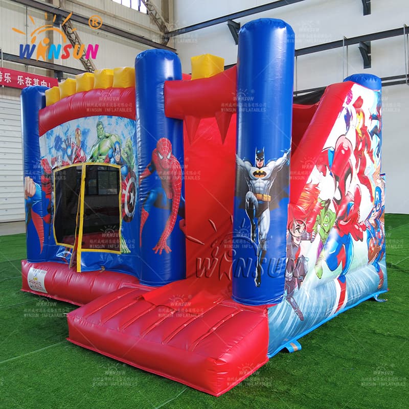 Combo inflable personalizado con tobogán