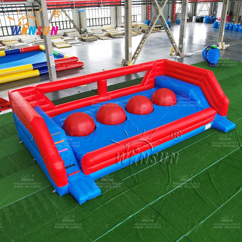 Juego de limpieza inflable Extreme Ball Run