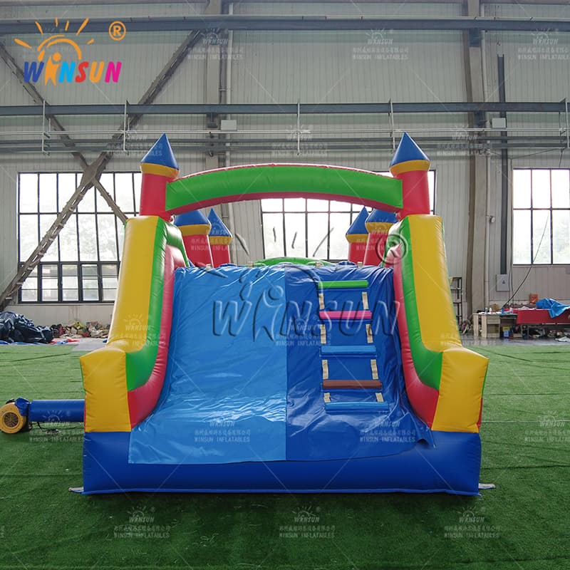 Carrera de obstáculos inflable comercial para niños