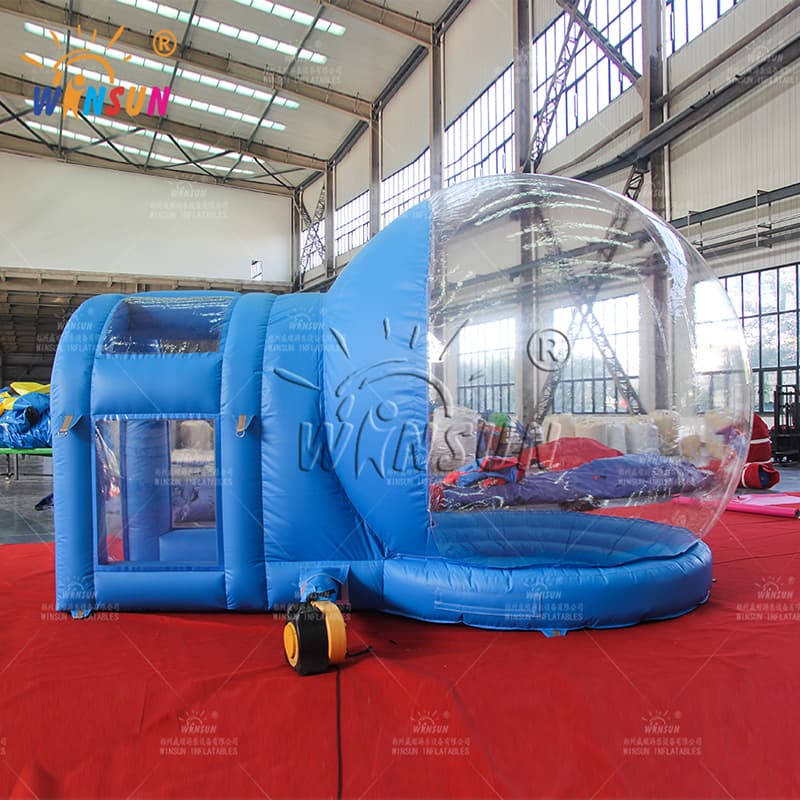 Globo de nieve inflable personalizado Eventos navideños