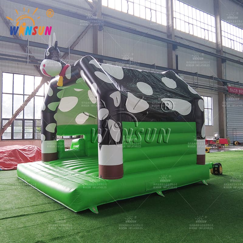 Combo hinchable inflable de vaca lechera