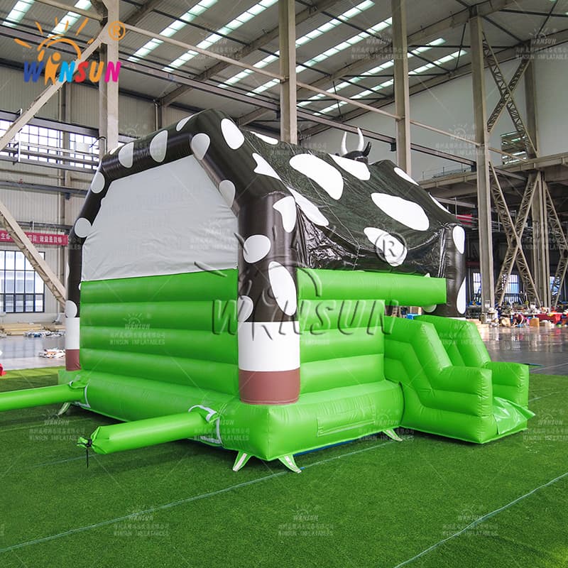 Combo hinchable inflable de vaca lechera