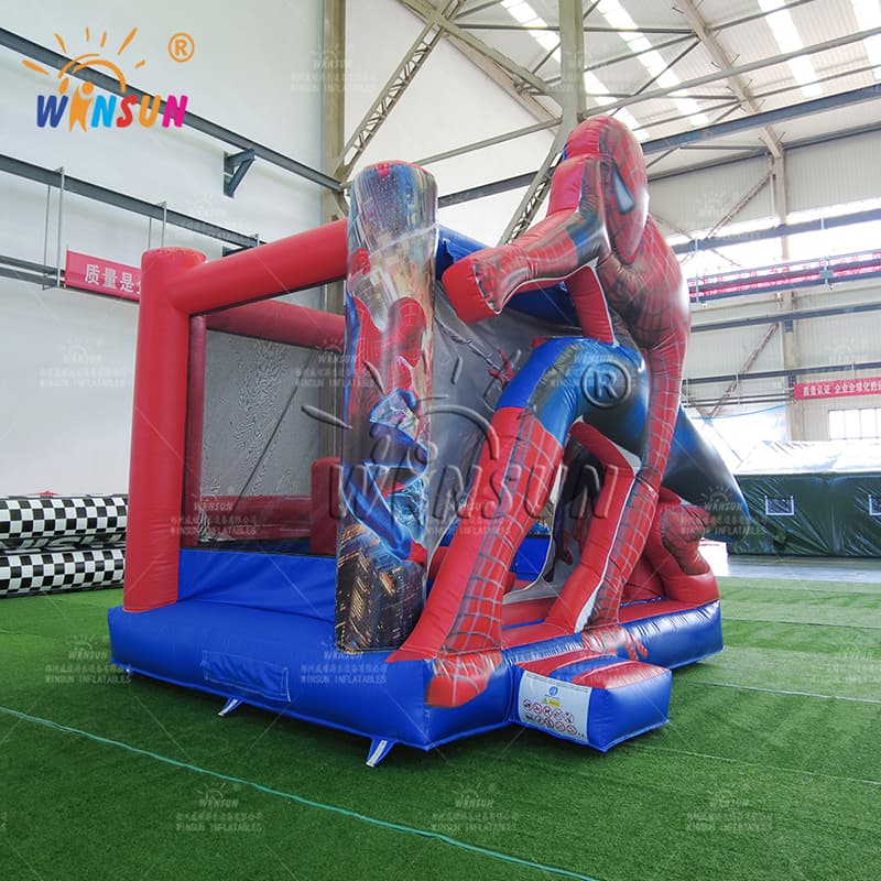 Casa de rebote inflable del Hombre Araña