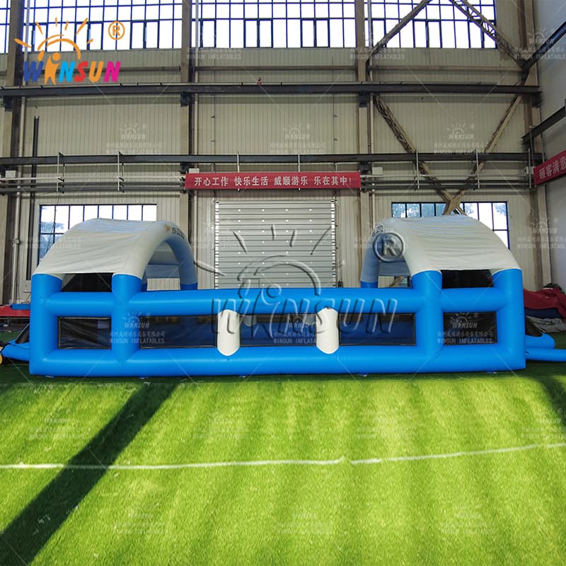 Campo de fútbol inflable personalizado Estadio de fútbol