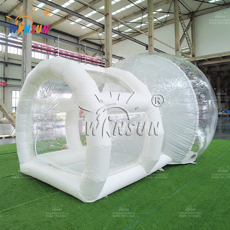 Cabina de fotos inflable con globo de nieve para eventos