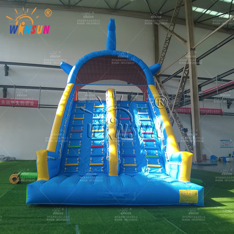 Tobogán acuático inflable para piscinas de patio trasero