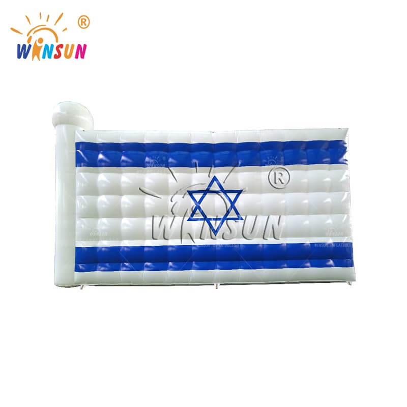 Modelo de bandera israelí inflable