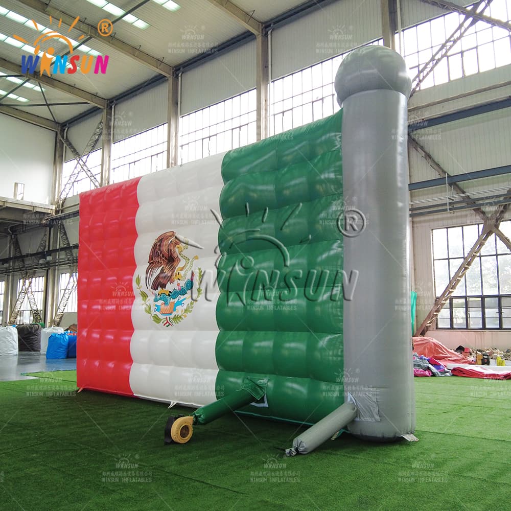 Modelo de Bandera Mexicana Inflable