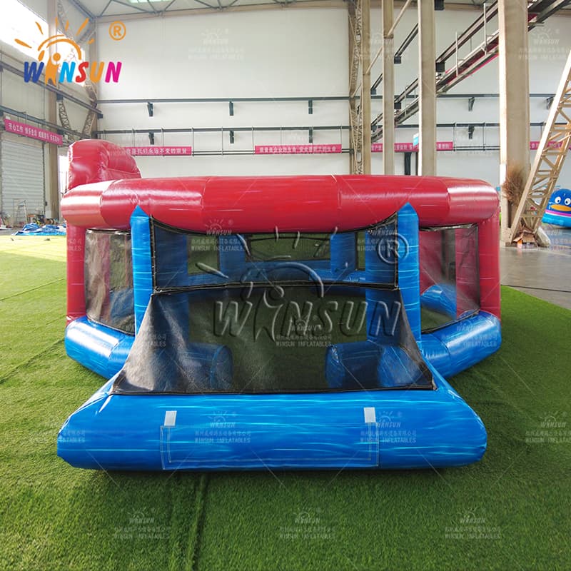 Campo de juego de duelo de fútbol inflable