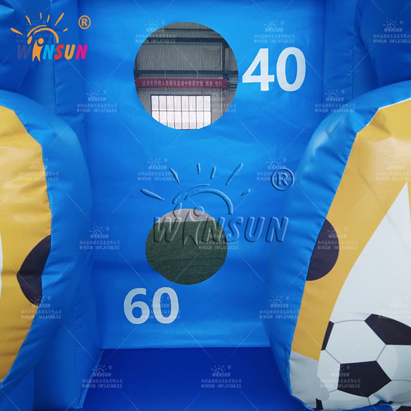 Nueva portería de fútbol inflable personalizada