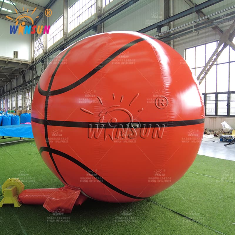 Globo inflable de baloncesto para publicidad exterior