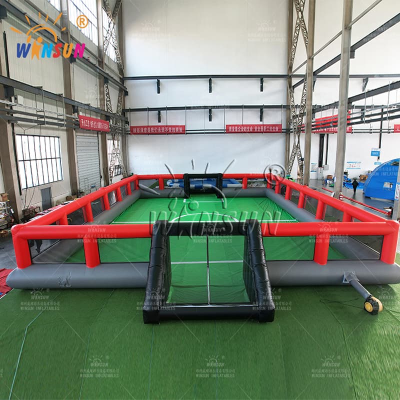 Campo de fútbol inflable personalizado