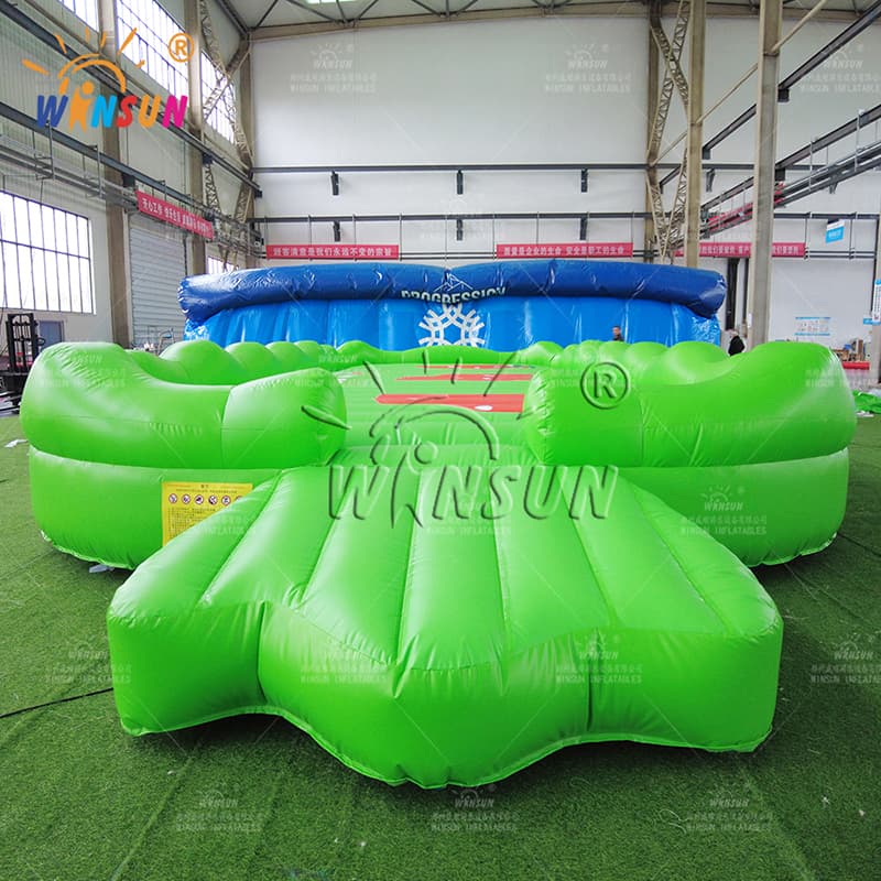 Plataforma de salto inflable gigante de fresa