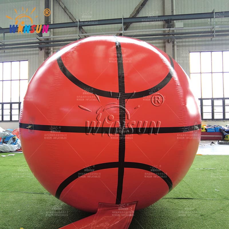 Globo inflable de baloncesto para publicidad exterior