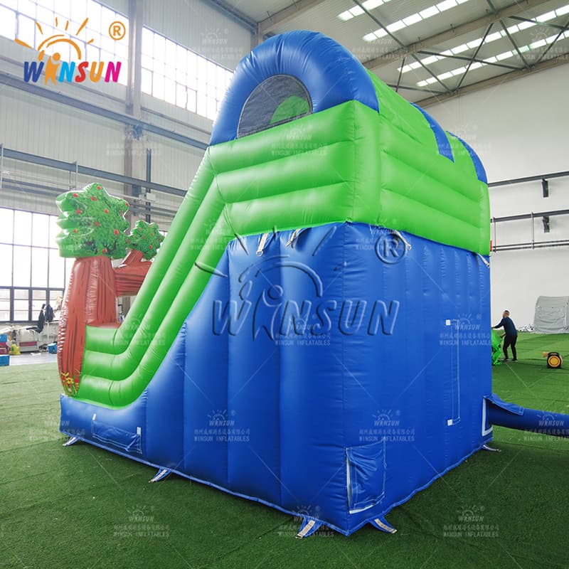 Tobogán inflable comercial al aire libre