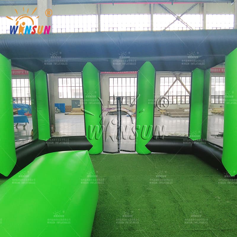 Campo de bunkers inflables comerciales de paintball