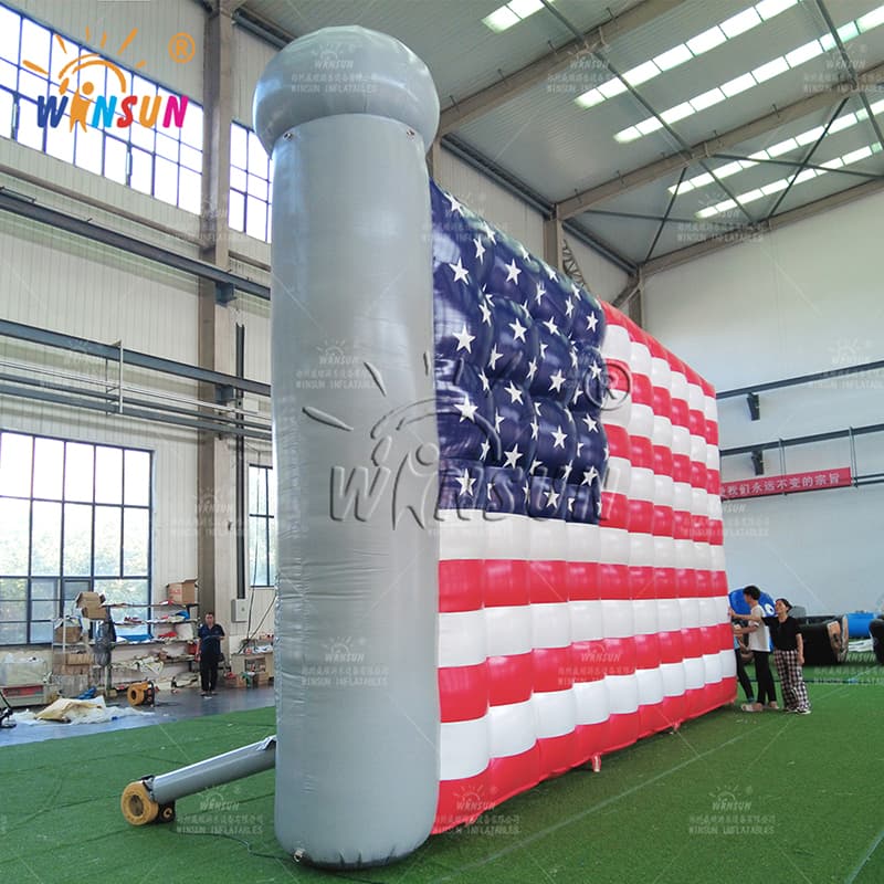 Bandera Americana Gigante Inflable