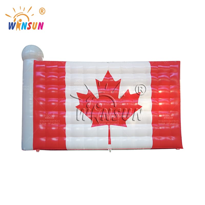 Bandera inflable gigante de Canadá