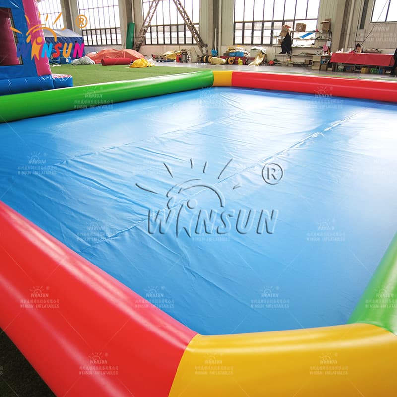 Piscina inflable gigante para parque acuático